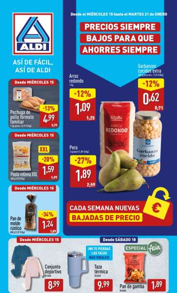 Folleto actual Aldi - 15/01/25 - 21/01/25.