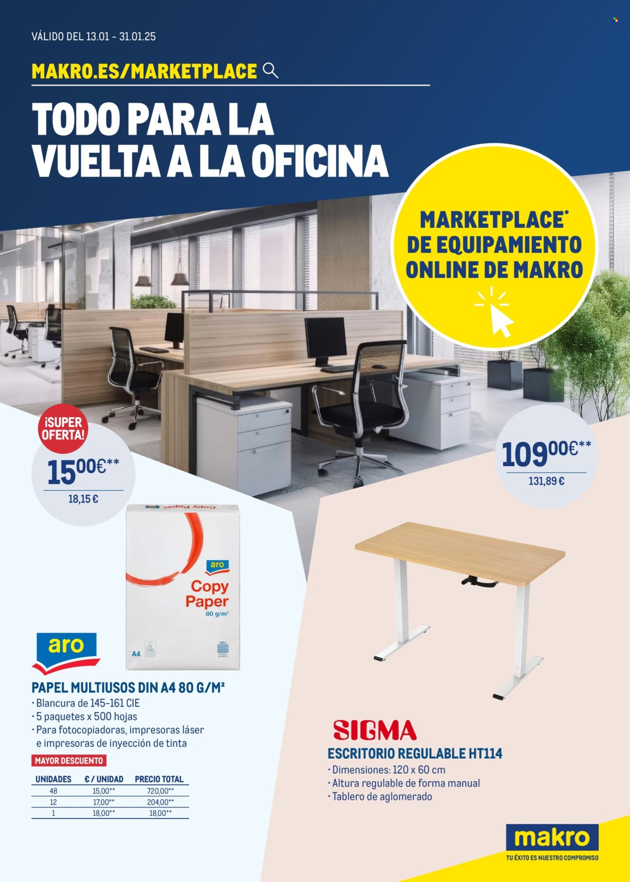 Folleto Makro - 13/01/25 - 31/01/25. Página 1