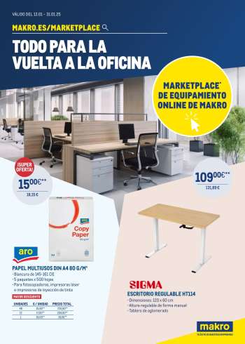 Folleto actual Makro - 13/01/25 - 31/01/25.