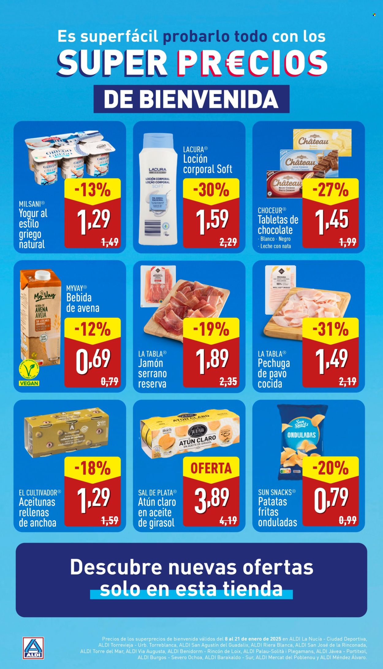 Folleto Aldi - 08/01/25 - 21/01/25. Página 1