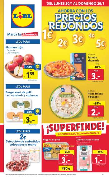 Folleto actual Lidl - 20/01/25 - 26/01/25.