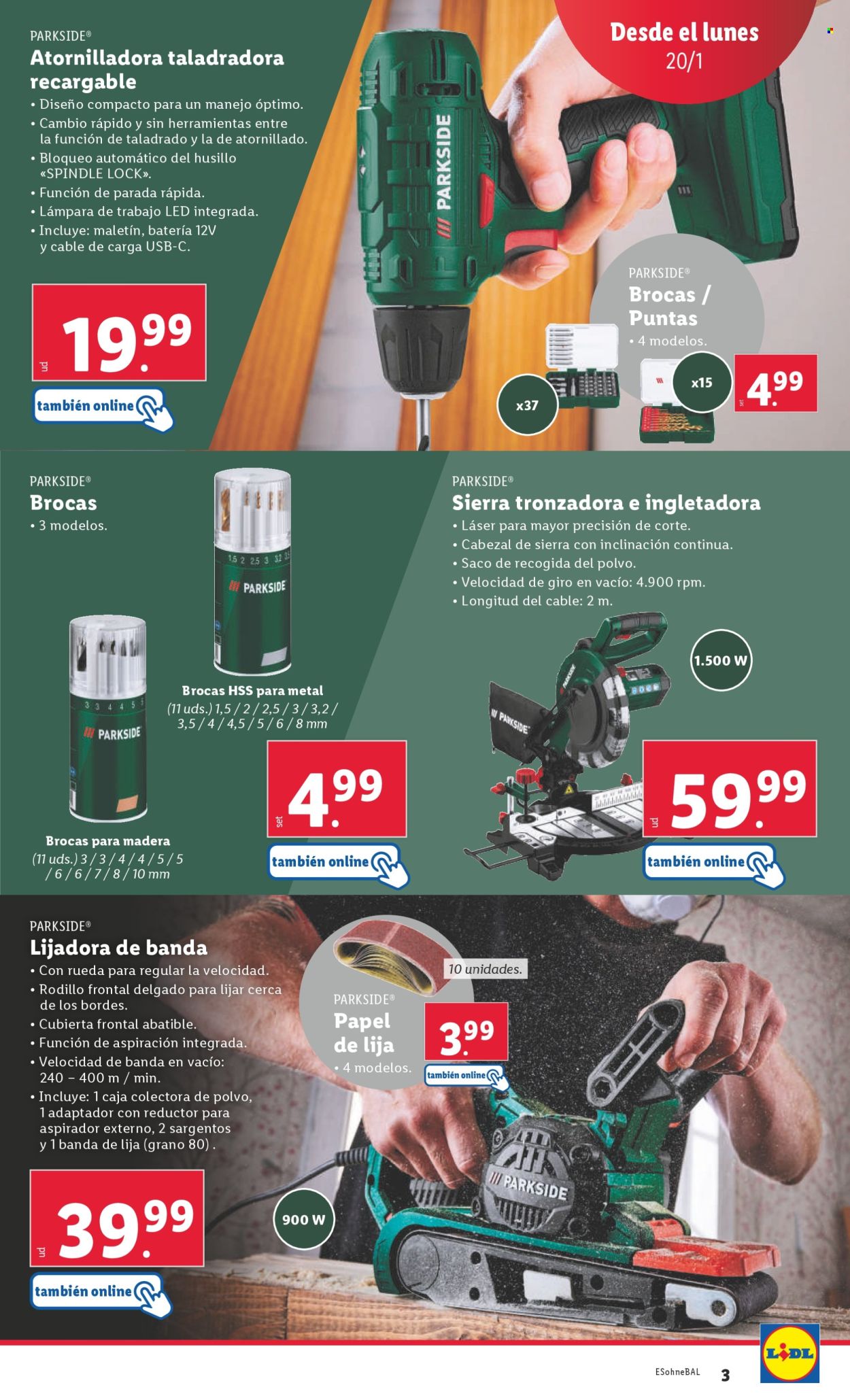 Folleto Lidl - 20/01/25 - 26/01/25. Página 3