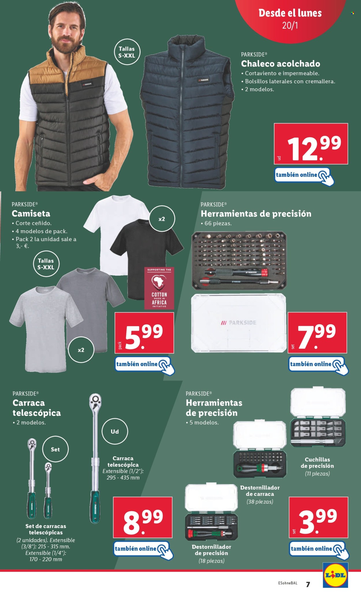 Folleto Lidl - 20/01/25 - 26/01/25. Página 7