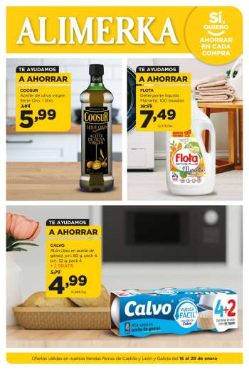 Folleto actual Alimerka - 16/01/25 - 29/01/25.