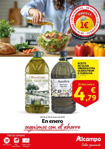 Folleto actual Alcampo - 16/01/25 - 29/01/25.