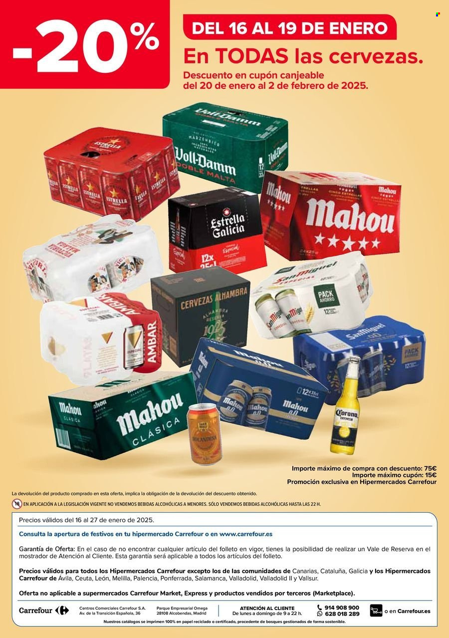 Folleto Carrefour - 16/01/25 - 27/01/25. Página 72