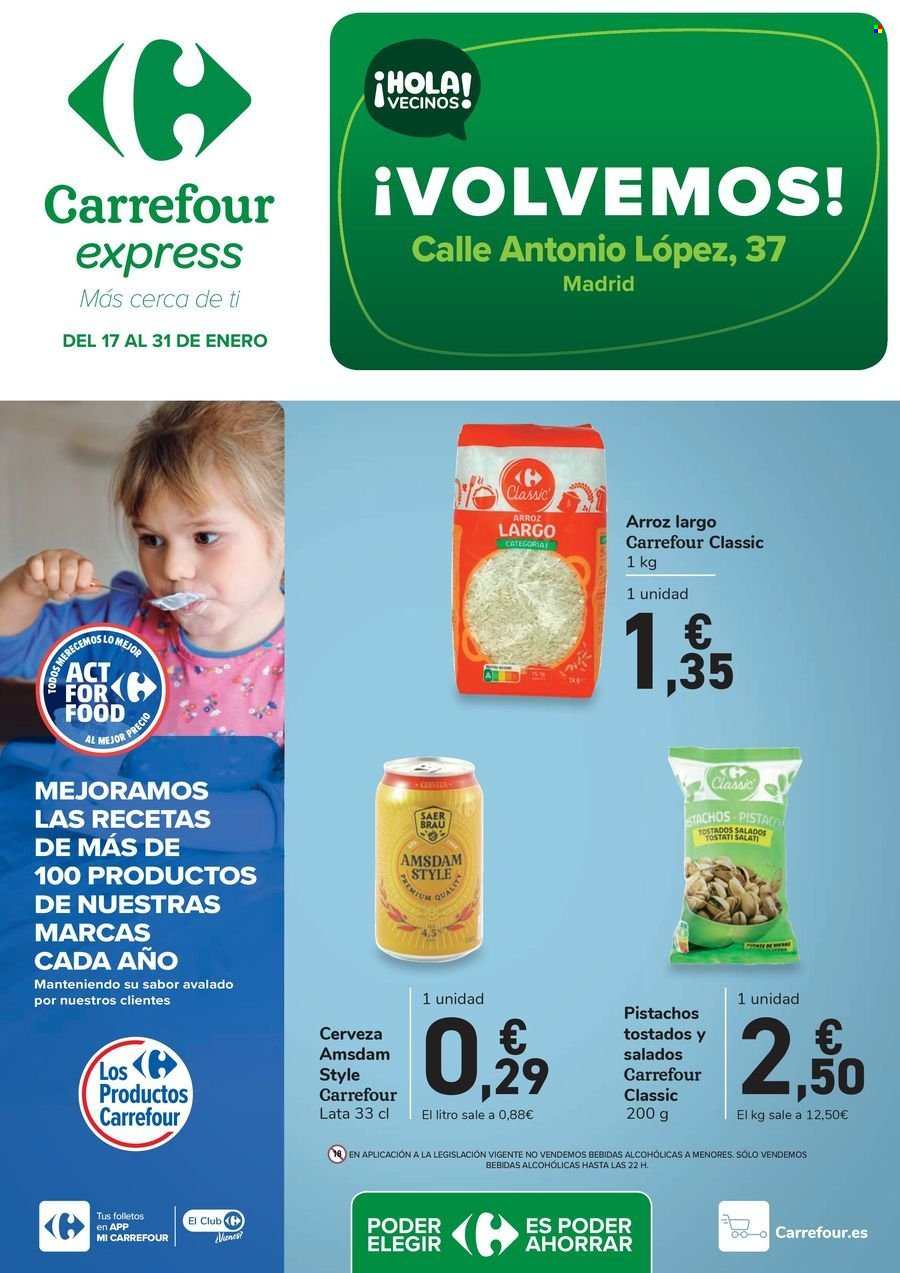 Folleto Carrefour - 17/01/25 - 31/01/25. Página 1