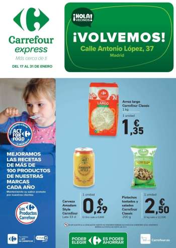 Folleto actual Carrefour - 17/01/25 - 31/01/25.