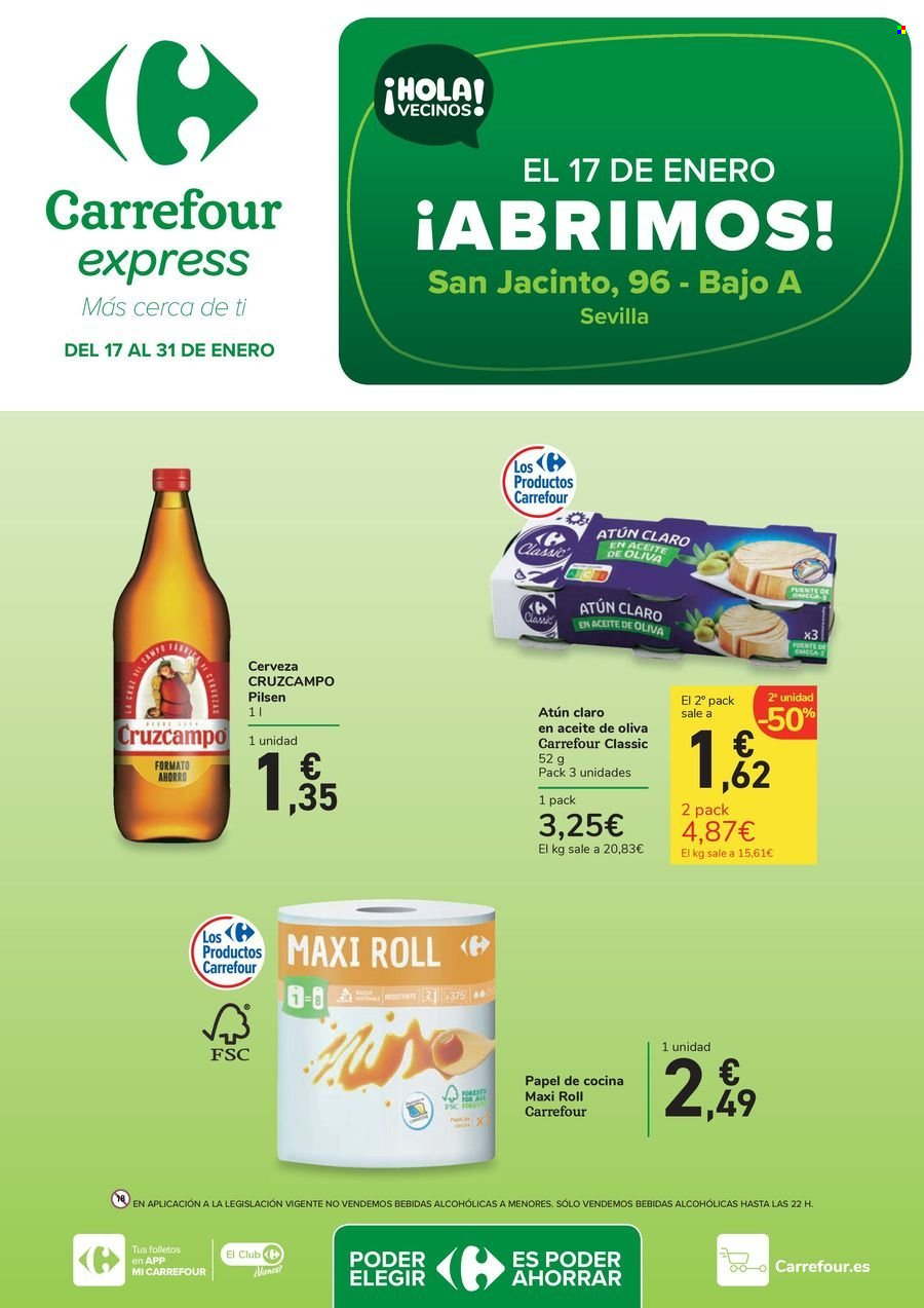 Folleto Carrefour - 17/01/25 - 31/01/25. Página 1