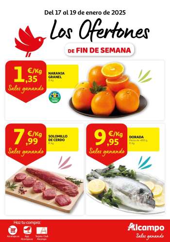 Folleto actual Alcampo - 17/01/25 - 19/01/25.