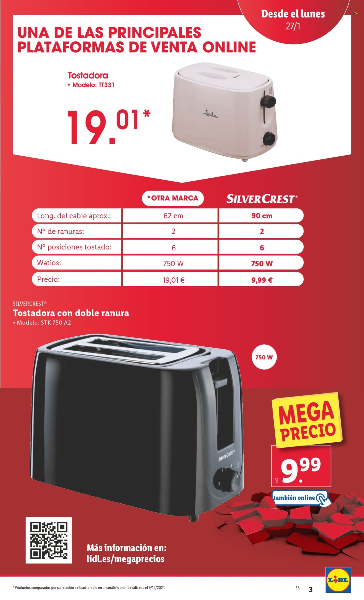 Folleto Lidl - 27/01/25 - 02/02/25. Página 3