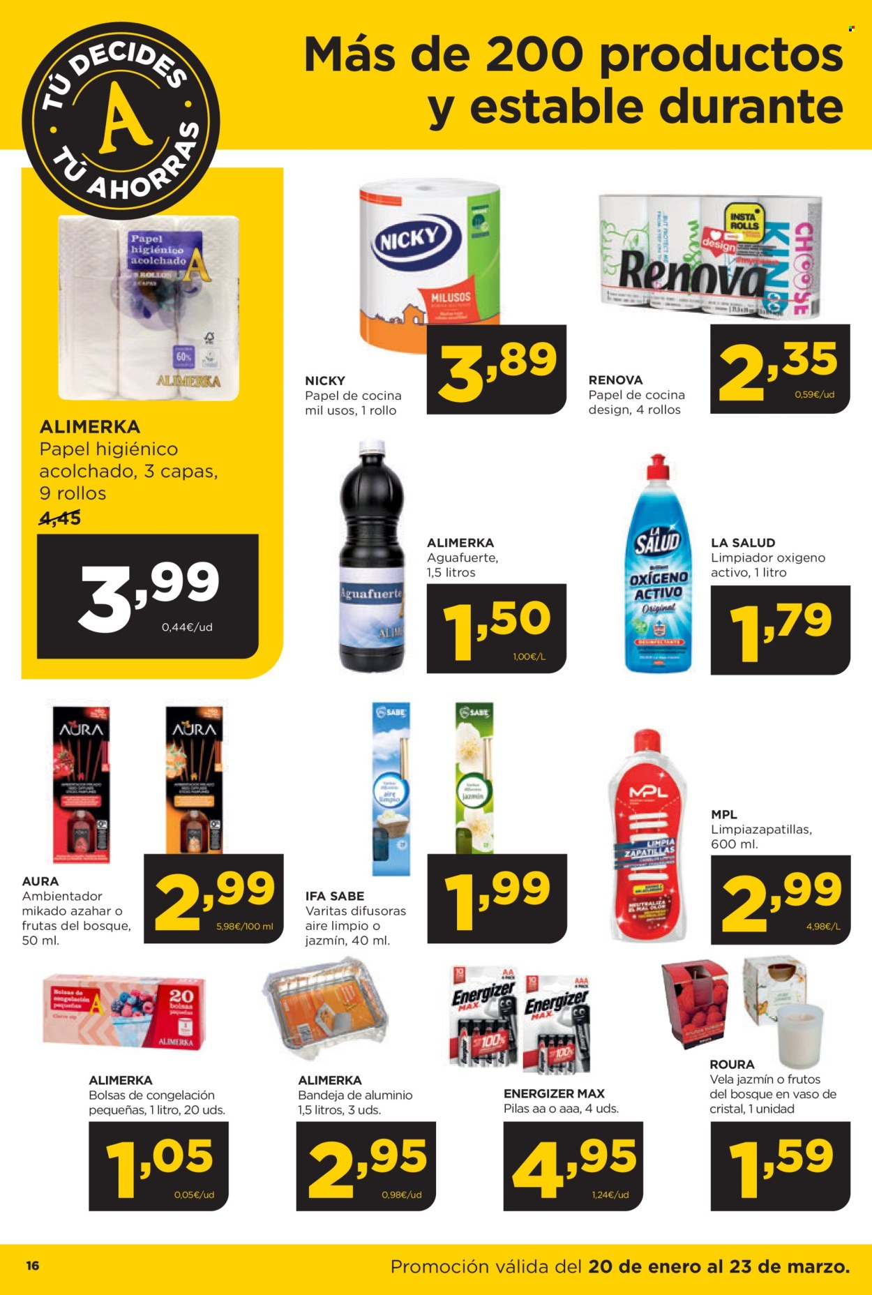 Folleto Alimerka - 20/01/25 - 23/03/25. Página 16