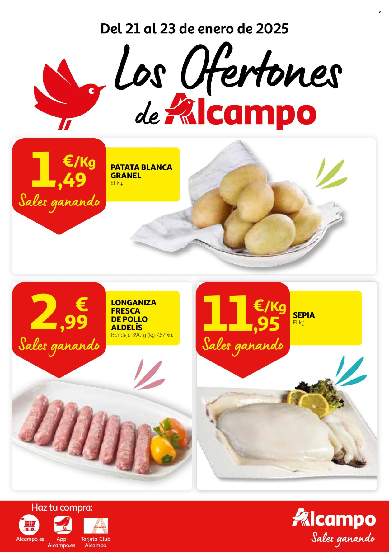 Folleto Alcampo - 21/01/25 - 23/01/25. Página 1