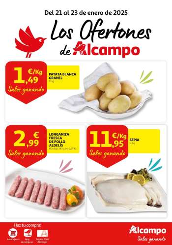 Folleto actual Alcampo - 21/01/25 - 23/01/25.