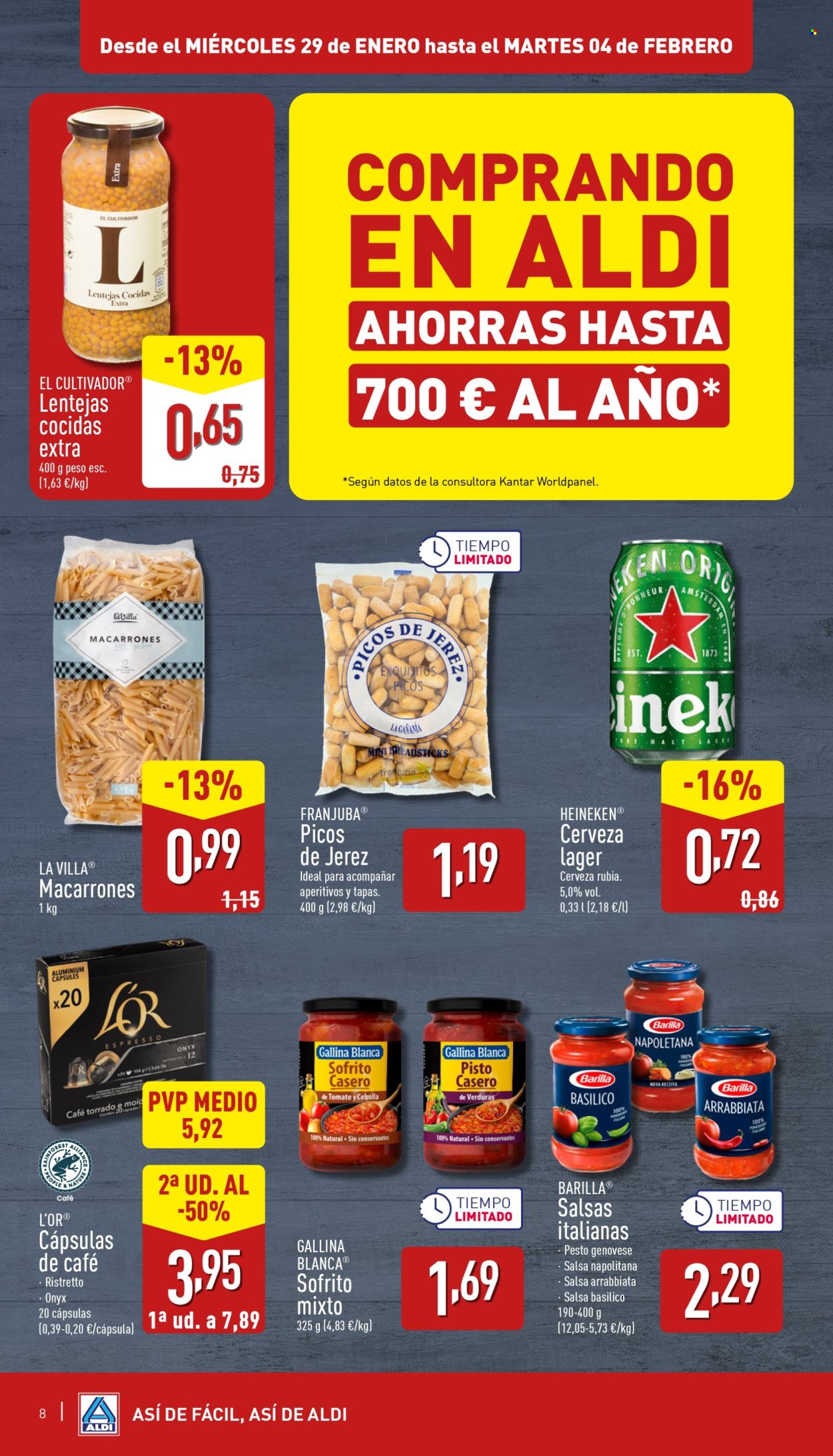 Folleto Aldi - 29/01/25 - 04/02/25. Página 8