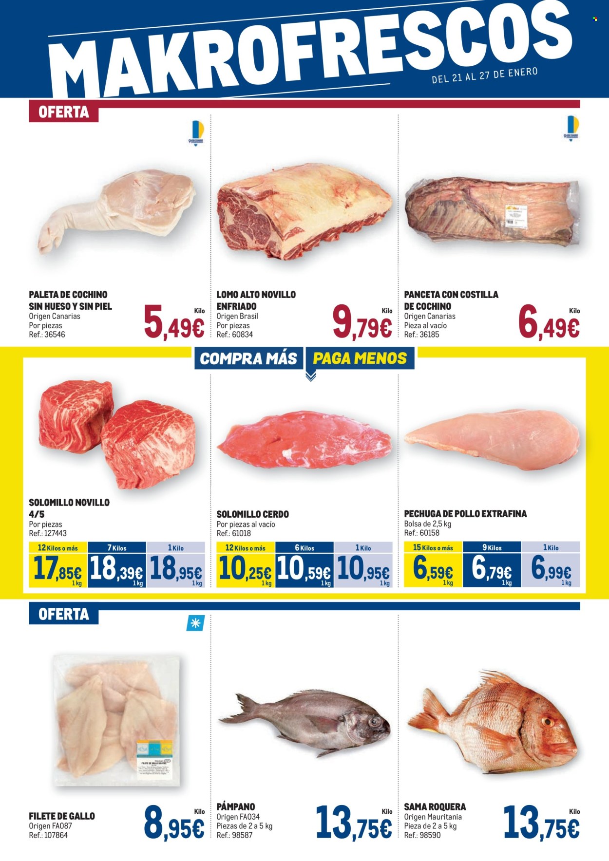 Folleto Makro - 21/01/25 - 27/01/25. Página 1