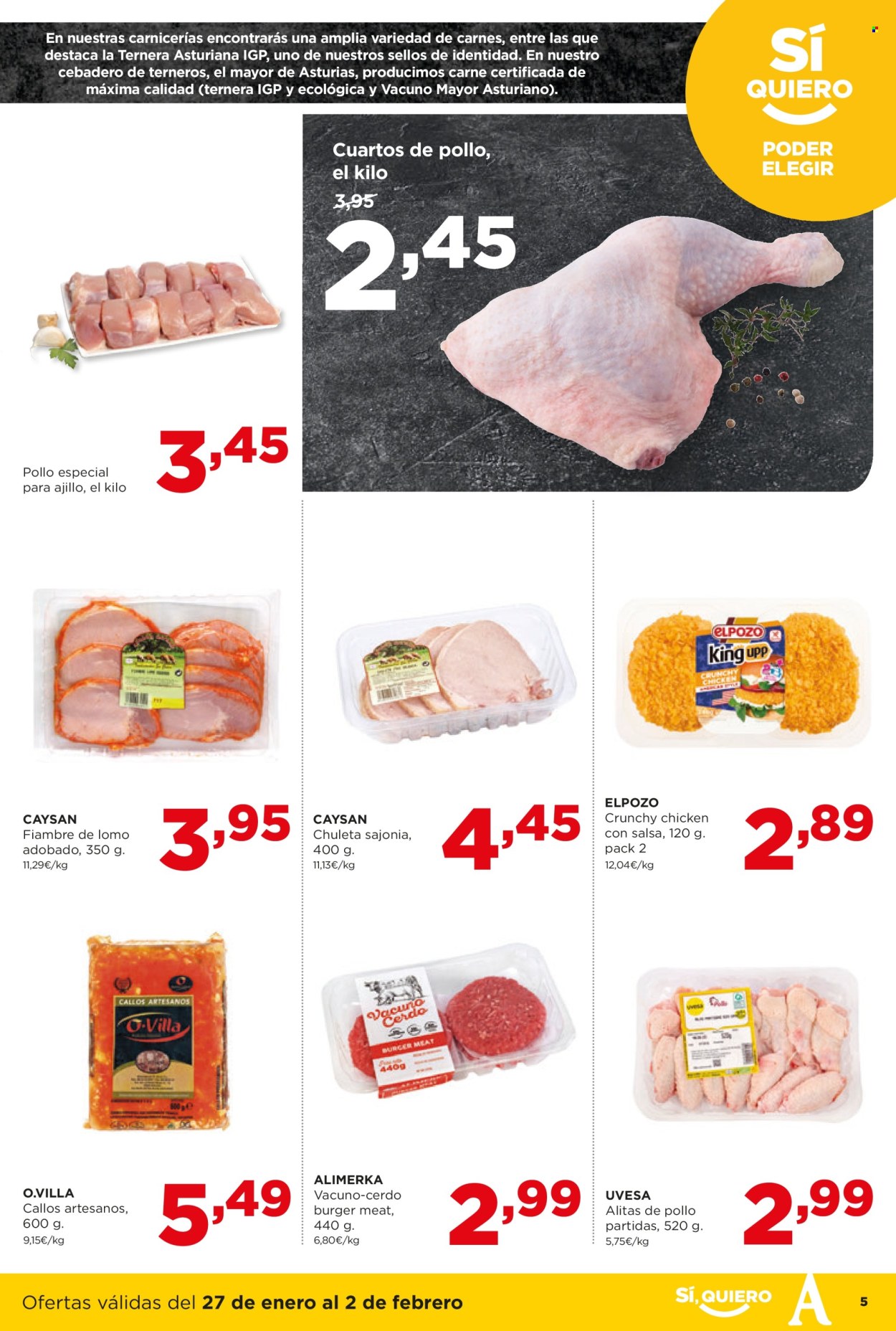Folleto Alimerka - 27/01/25 - 02/02/25. Página 5