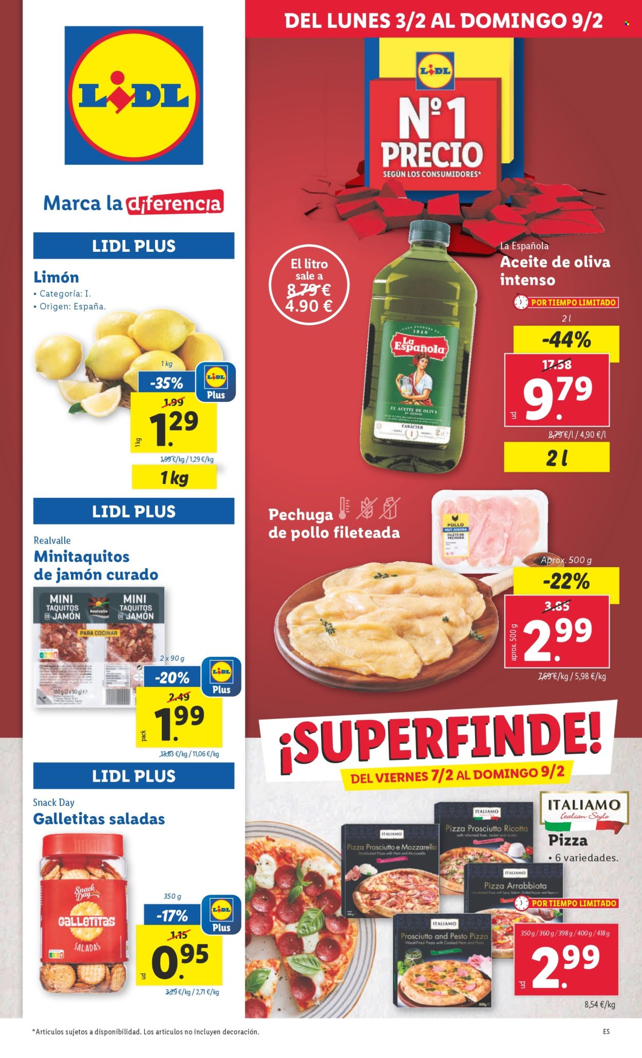 Folleto Lidl - 03/02/25 - 09/02/25. Página 1