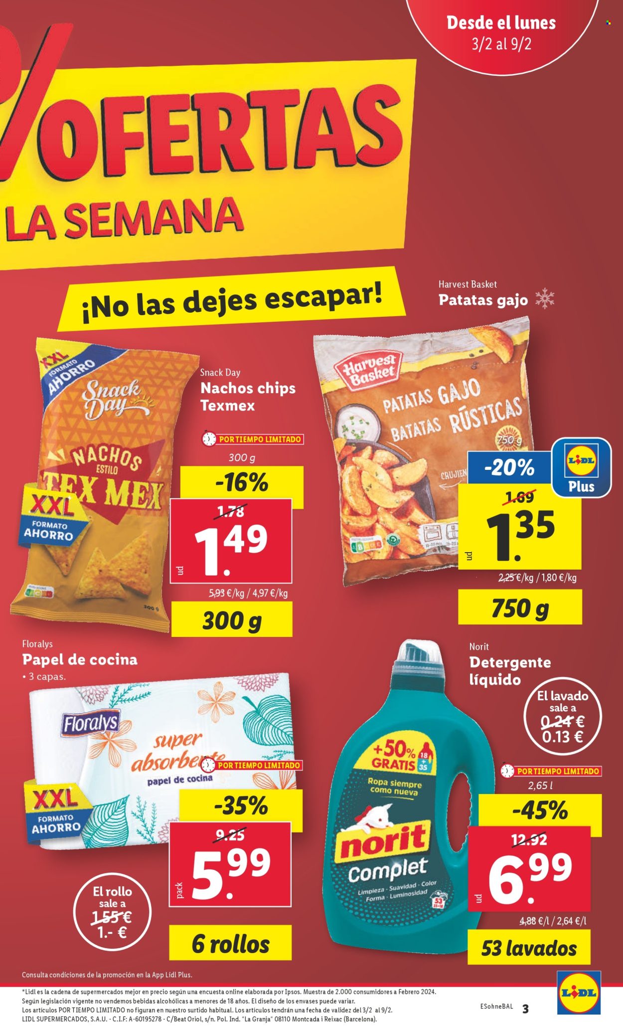 Folleto Lidl - 03/02/25 - 09/02/25. Página 5