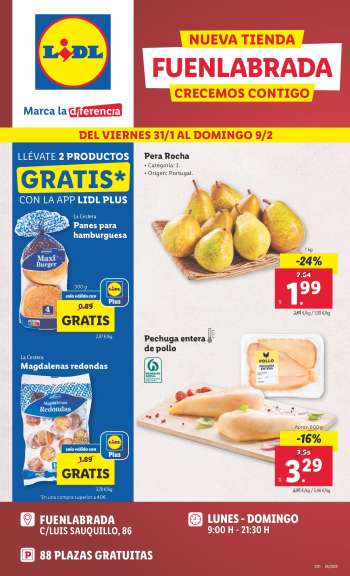 Folleto actual Lidl - 31/01/25 - 09/02/25.
