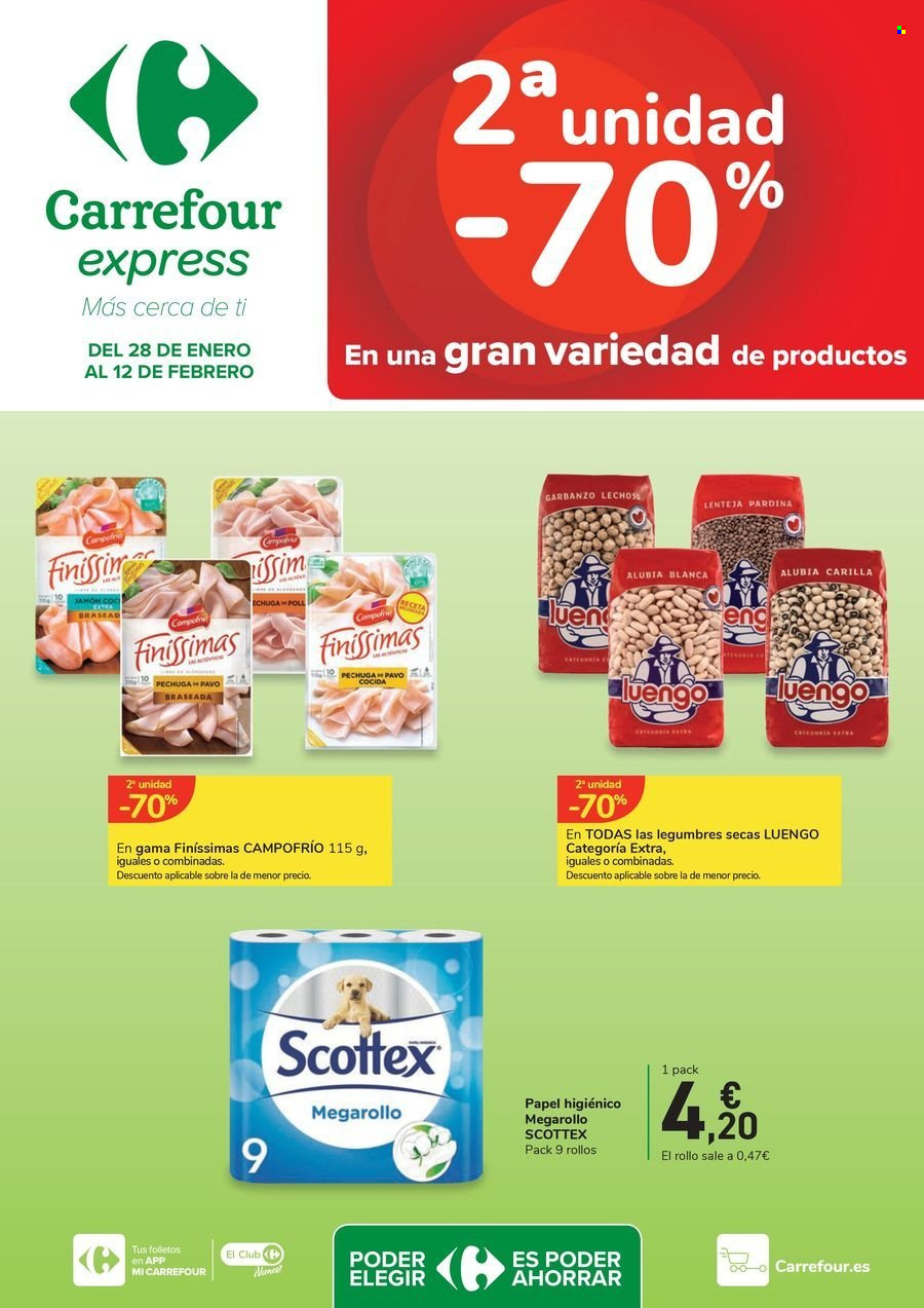 Folleto Carrefour - 28/01/25 - 12/02/25. Página 1