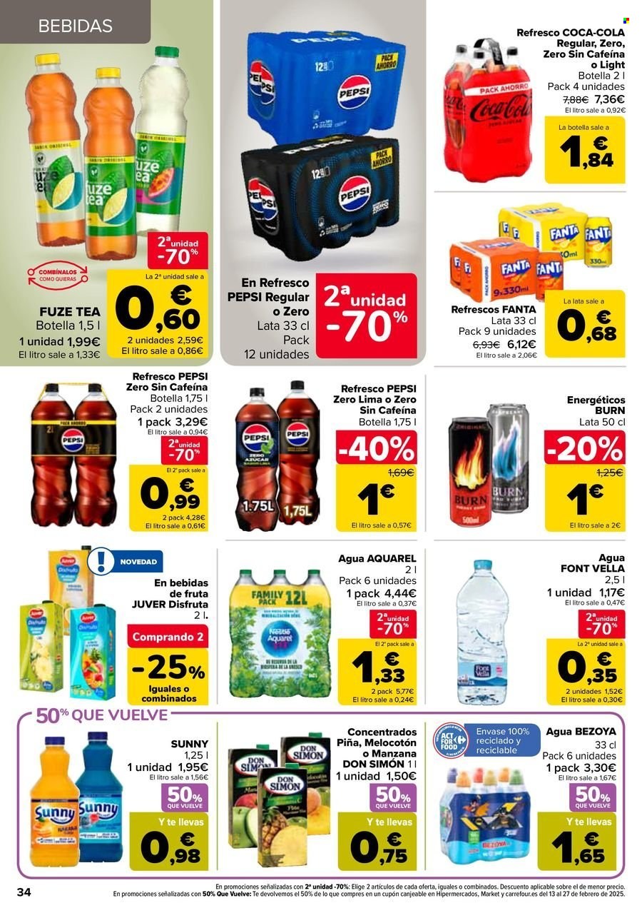 Folleto Carrefour - 28/01/25 - 12/02/25. Página 34
