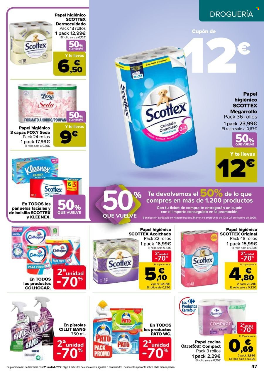 Folleto Carrefour - 28/01/25 - 12/02/25. Página 47