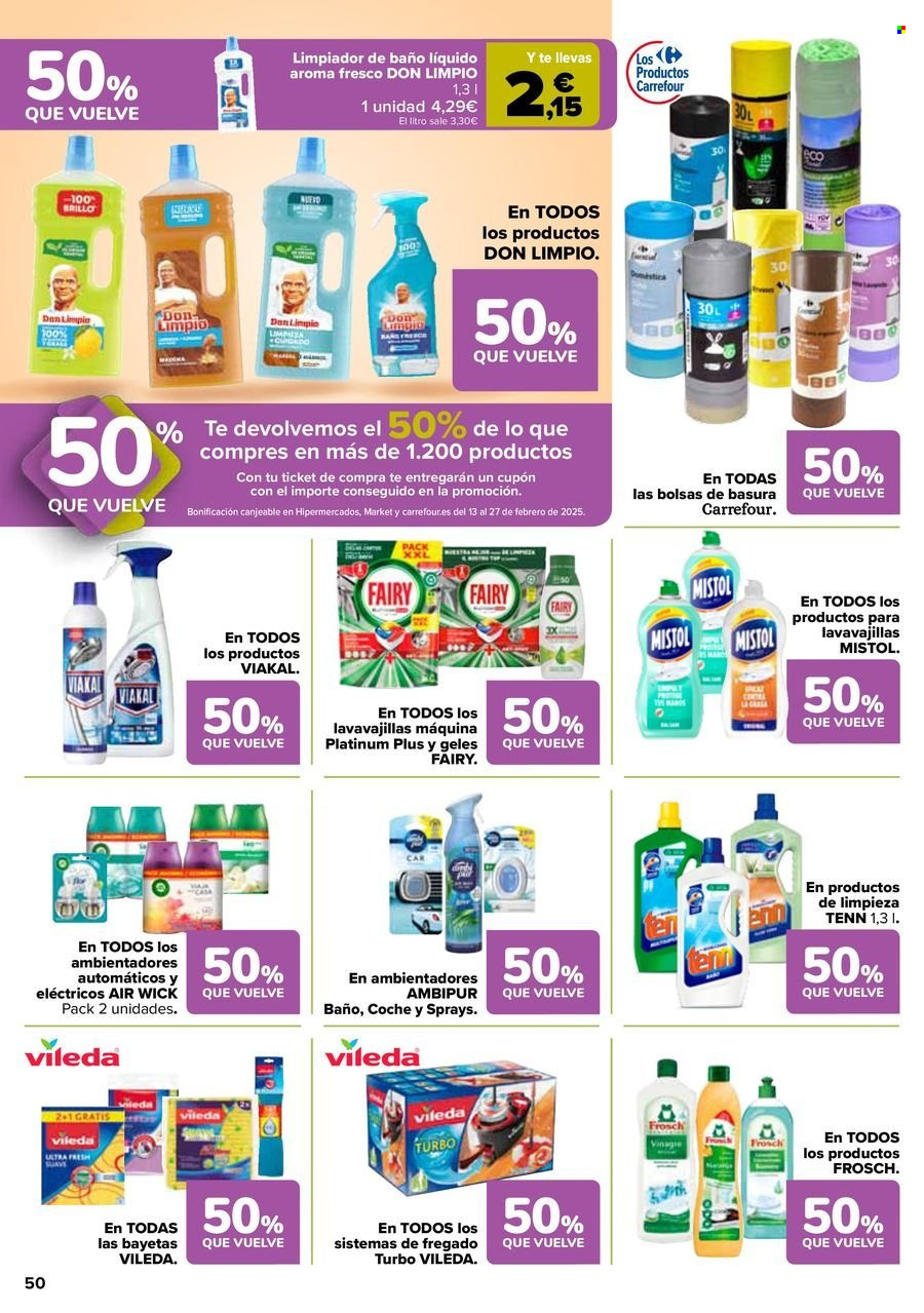 Folleto Carrefour - 28/01/25 - 12/02/25. Página 50