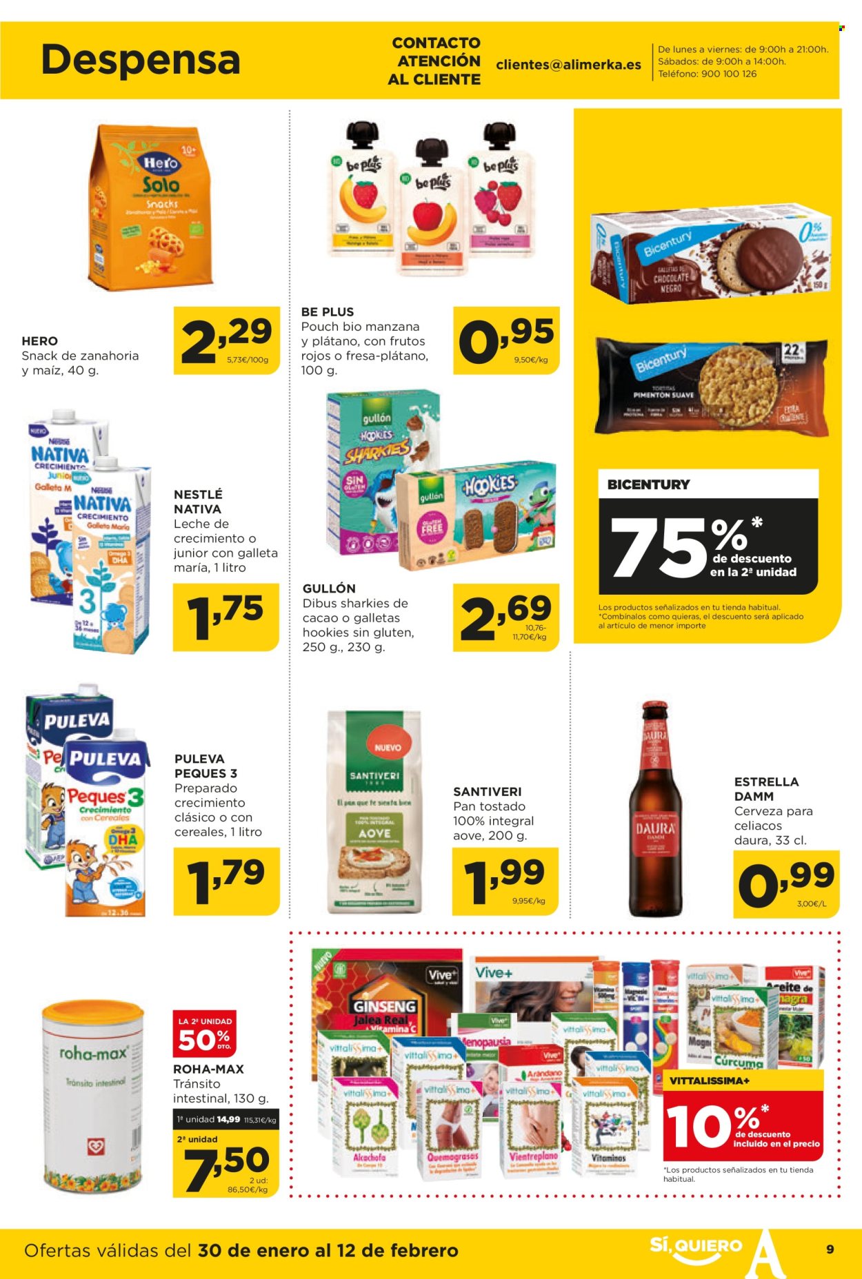 Folleto Alimerka - 30/01/25 - 12/02/25. Página 9