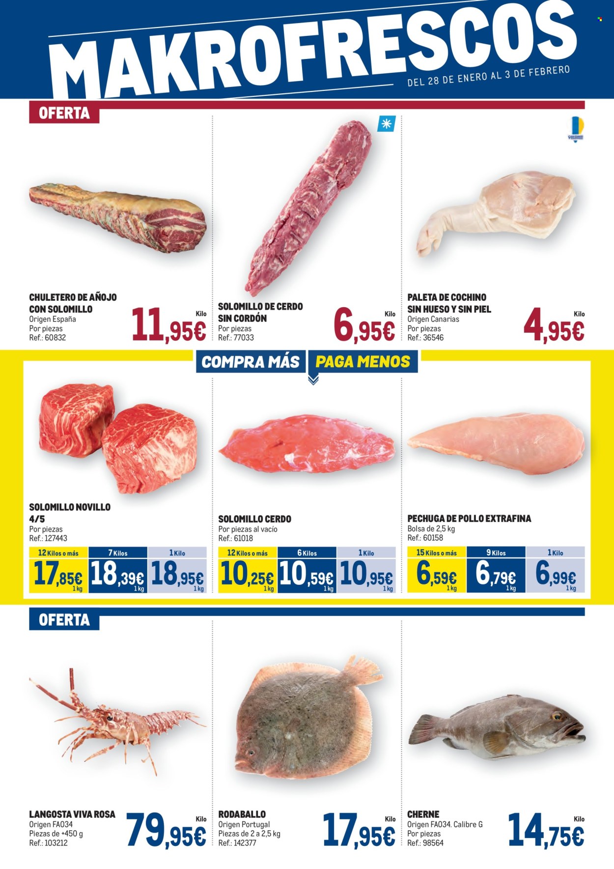 Folleto Makro - 28/01/25 - 03/02/25. Página 1