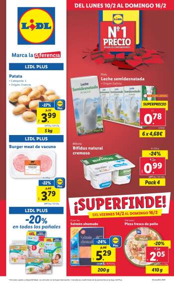 Folleto actual Lidl - 10/02/25 - 16/02/25.
