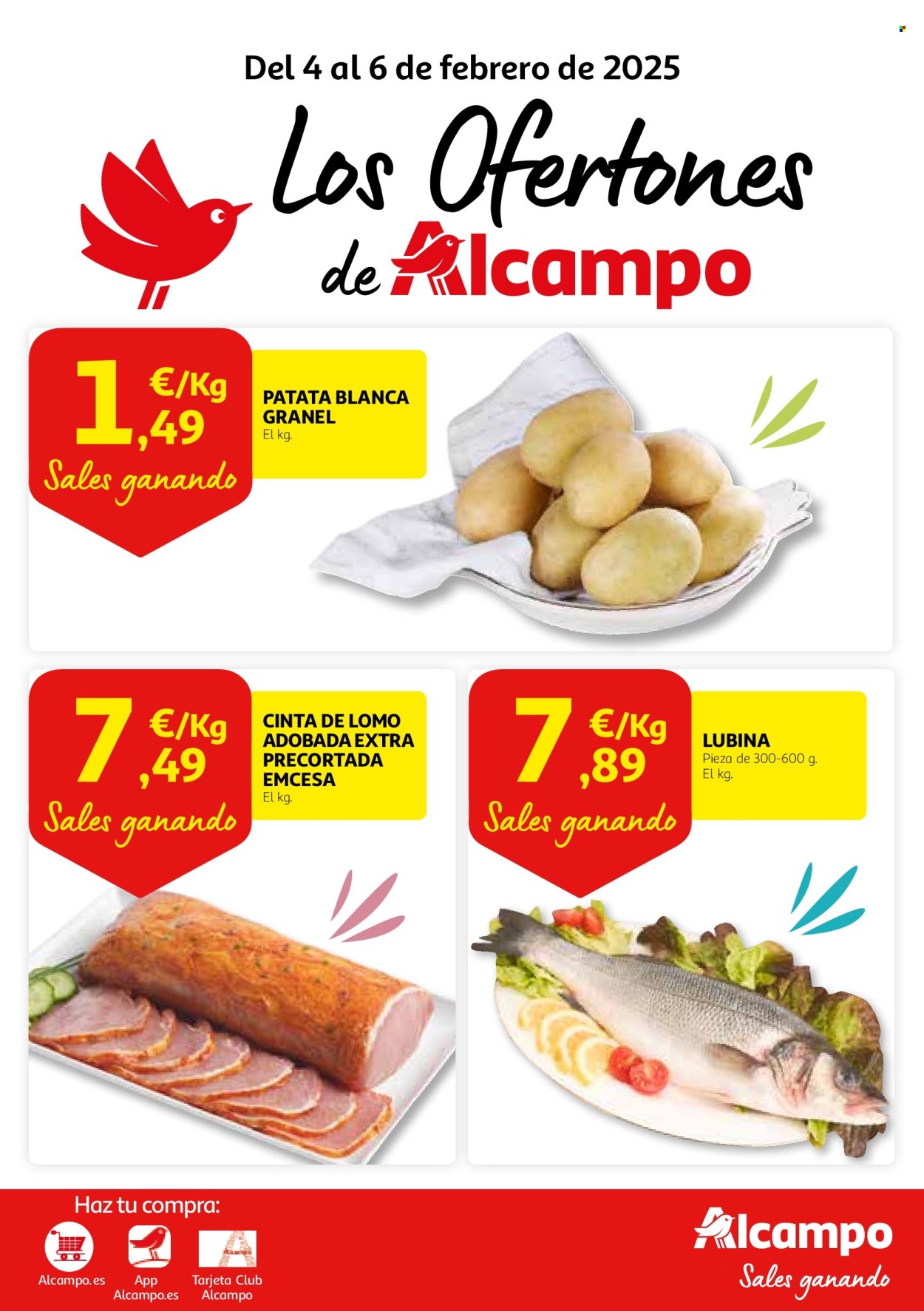 Folleto Alcampo - 04/02/25 - 06/02/25. Página 1