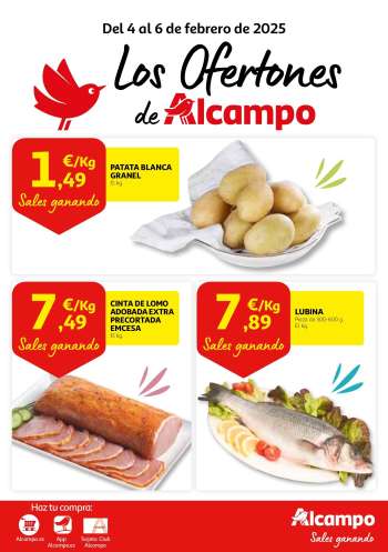 Folleto actual Alcampo - 04/02/25 - 06/02/25.