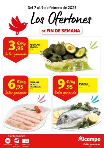 Folleto actual Alcampo - 07/02/25 - 09/02/25.