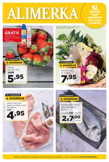 Folleto actual Alimerka - 10/02/25 - 16/02/25.
