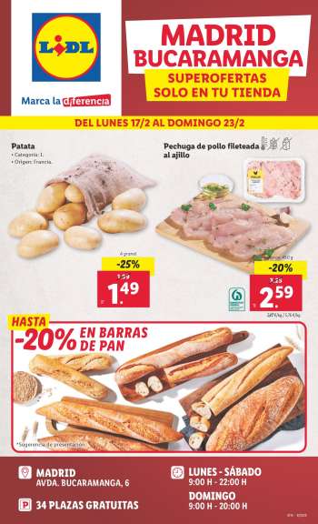 Folleto actual Lidl - 17/02/25 - 23/02/25.