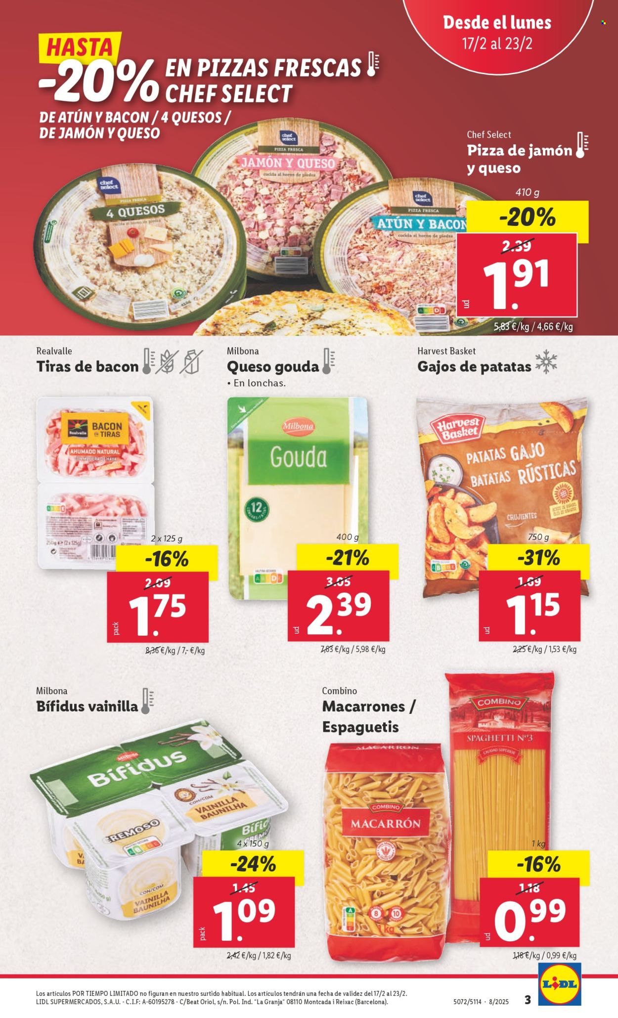 Folleto Lidl - 17/02/25 - 23/02/25. Página 3