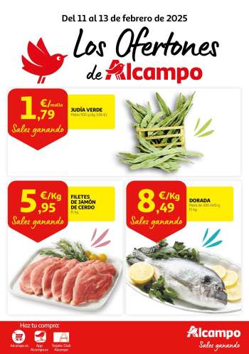 Folleto actual Alcampo - 11/02/25 - 13/02/25.