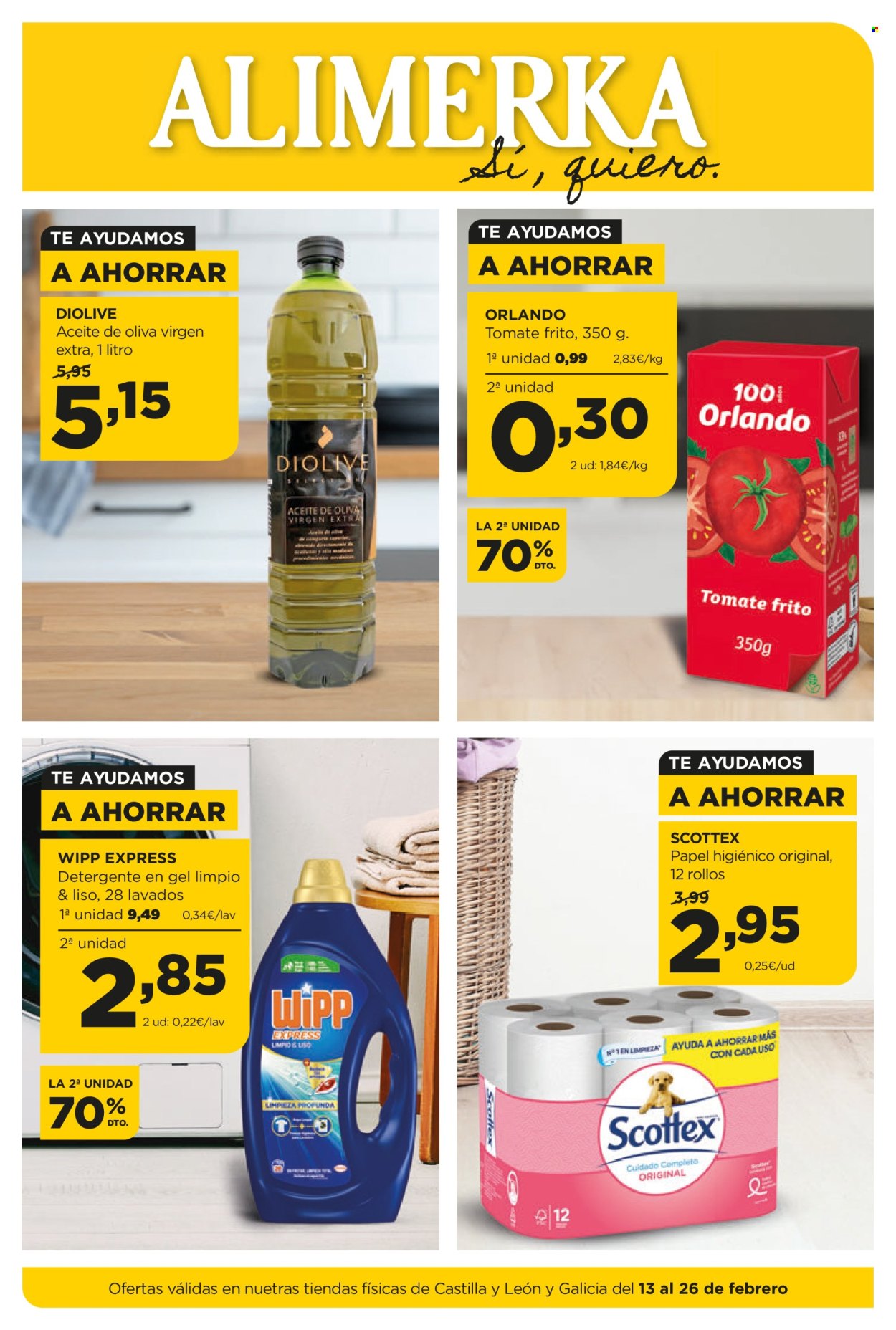 Folleto Alimerka - 13/02/25 - 26/02/25. Página 1