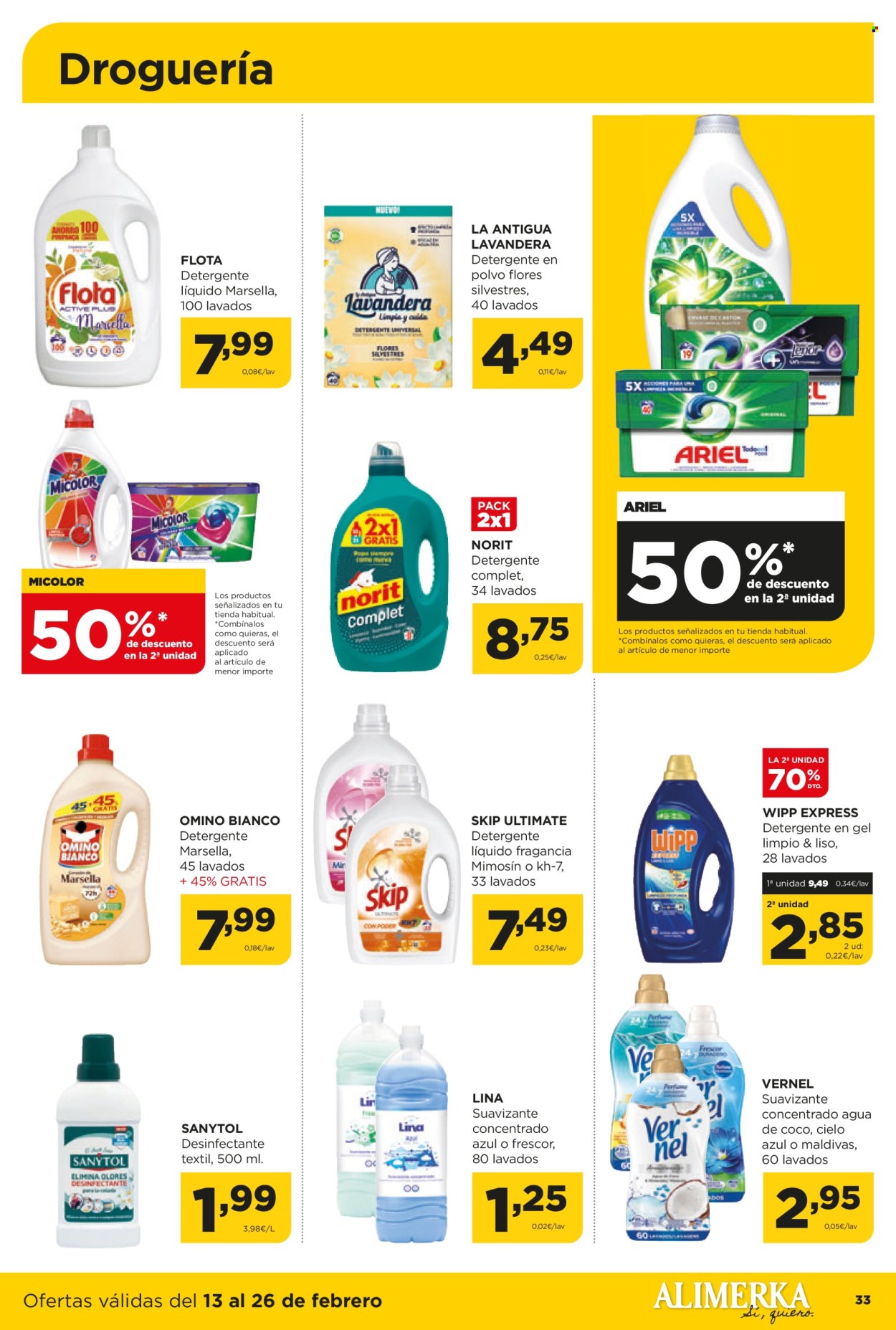 Folleto Alimerka - 13/02/25 - 26/02/25. Página 33