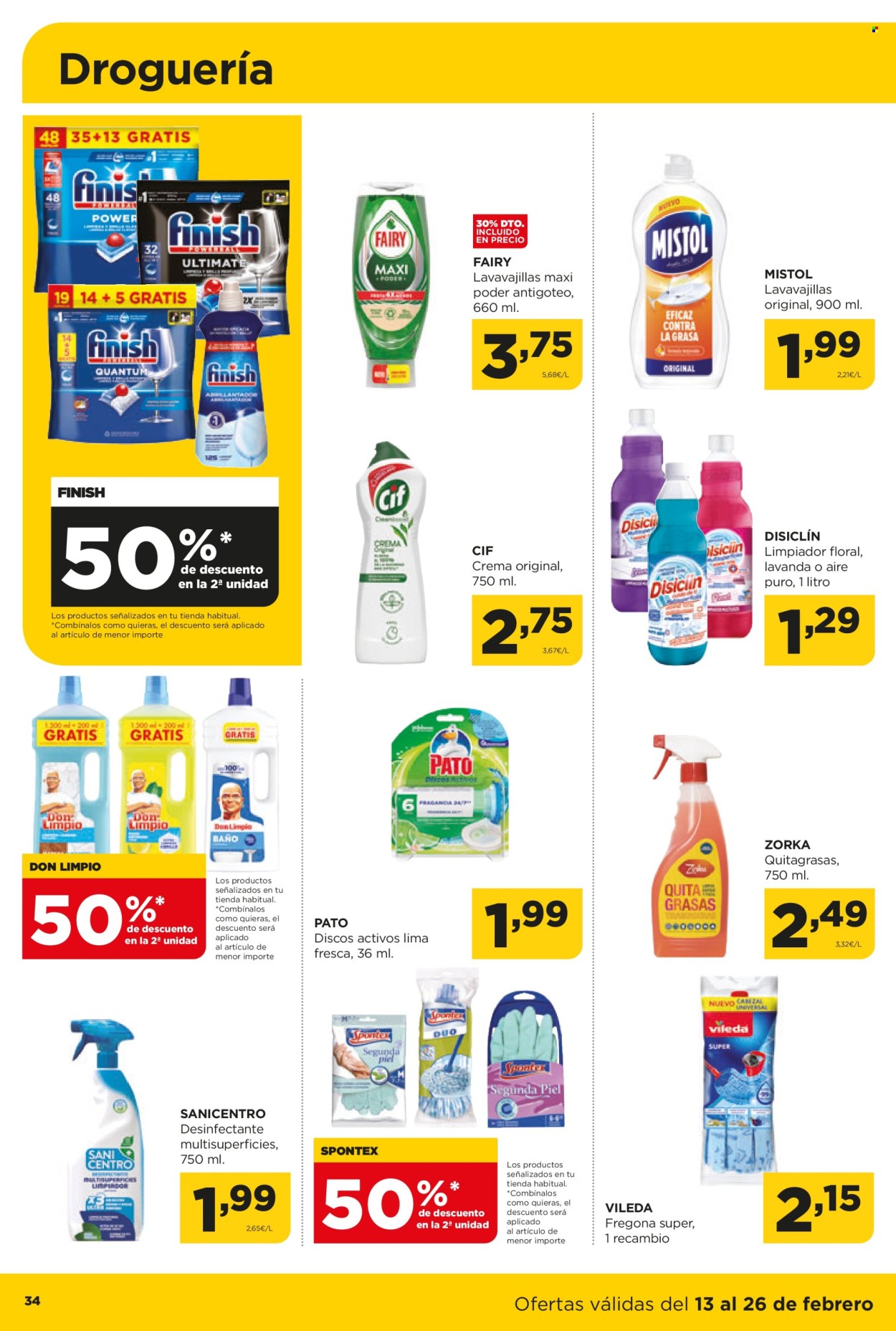 Folleto Alimerka - 13/02/25 - 26/02/25. Página 34