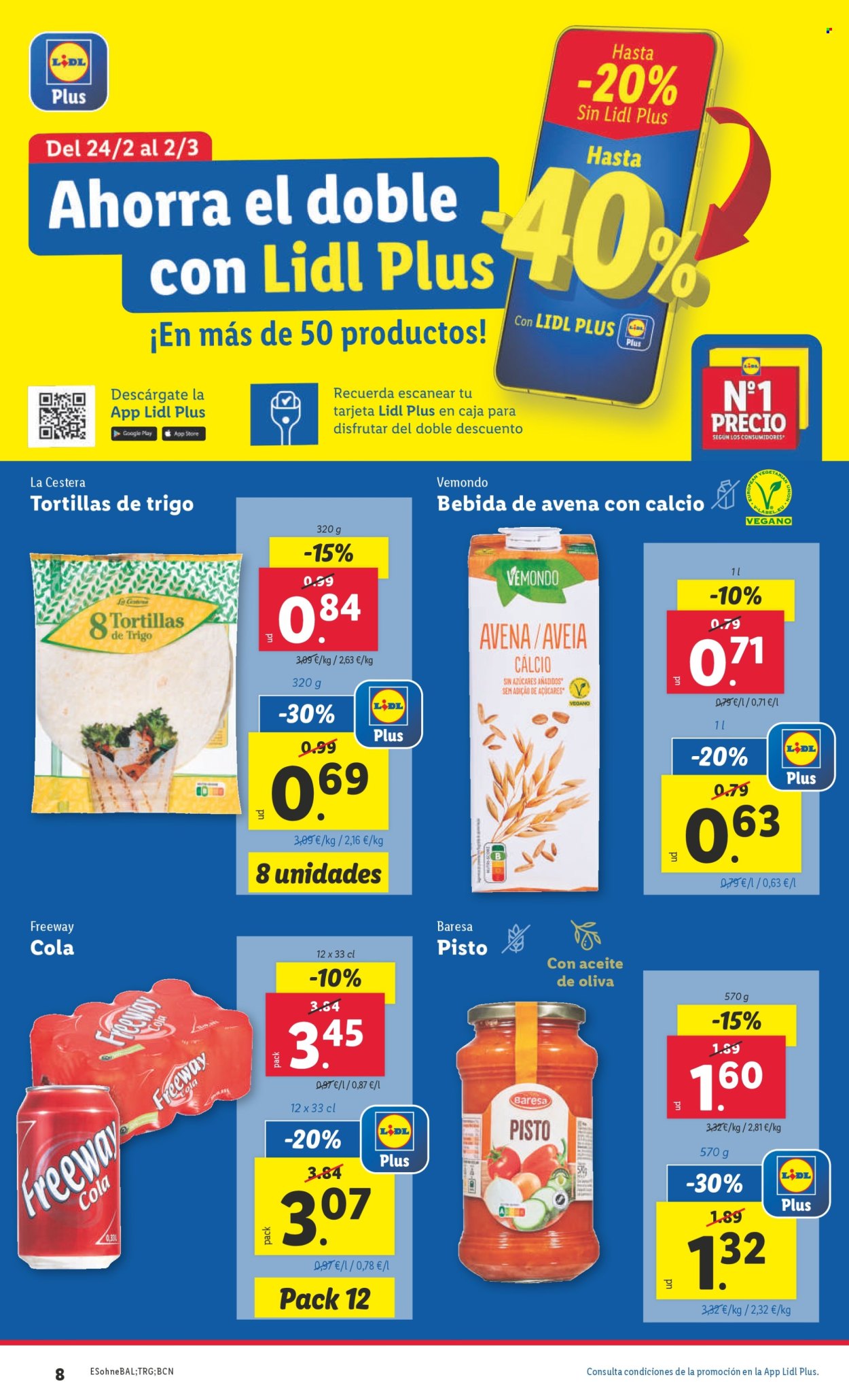 Folleto Lidl - 24/02/25 - 02/03/25. Página 8