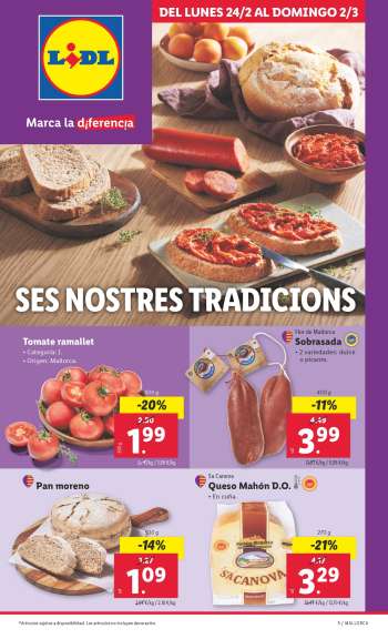 Folleto actual Lidl - 24/02/25 - 02/03/25.