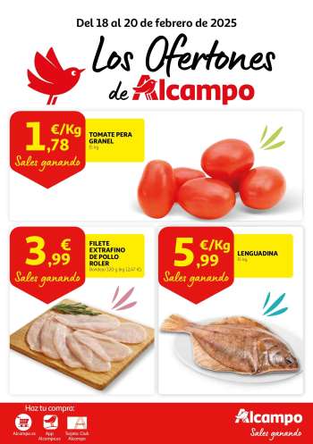 Folleto actual Alcampo - 18/02/25 - 20/02/25.
