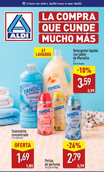 Folleto actual Aldi - 26/02/25 - 04/03/25.