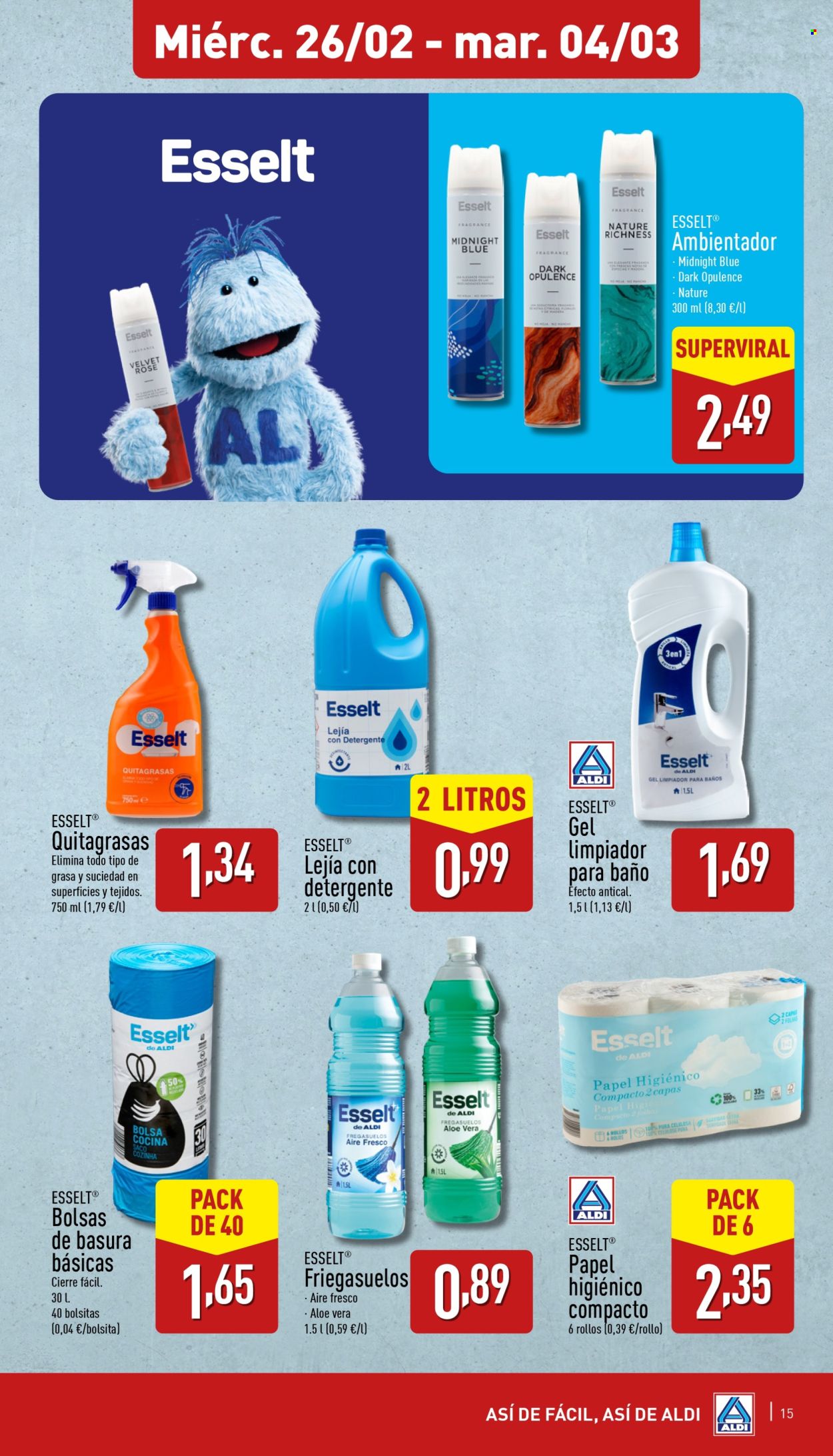 Folleto Aldi - 26/02/25 - 04/03/25. Página 15