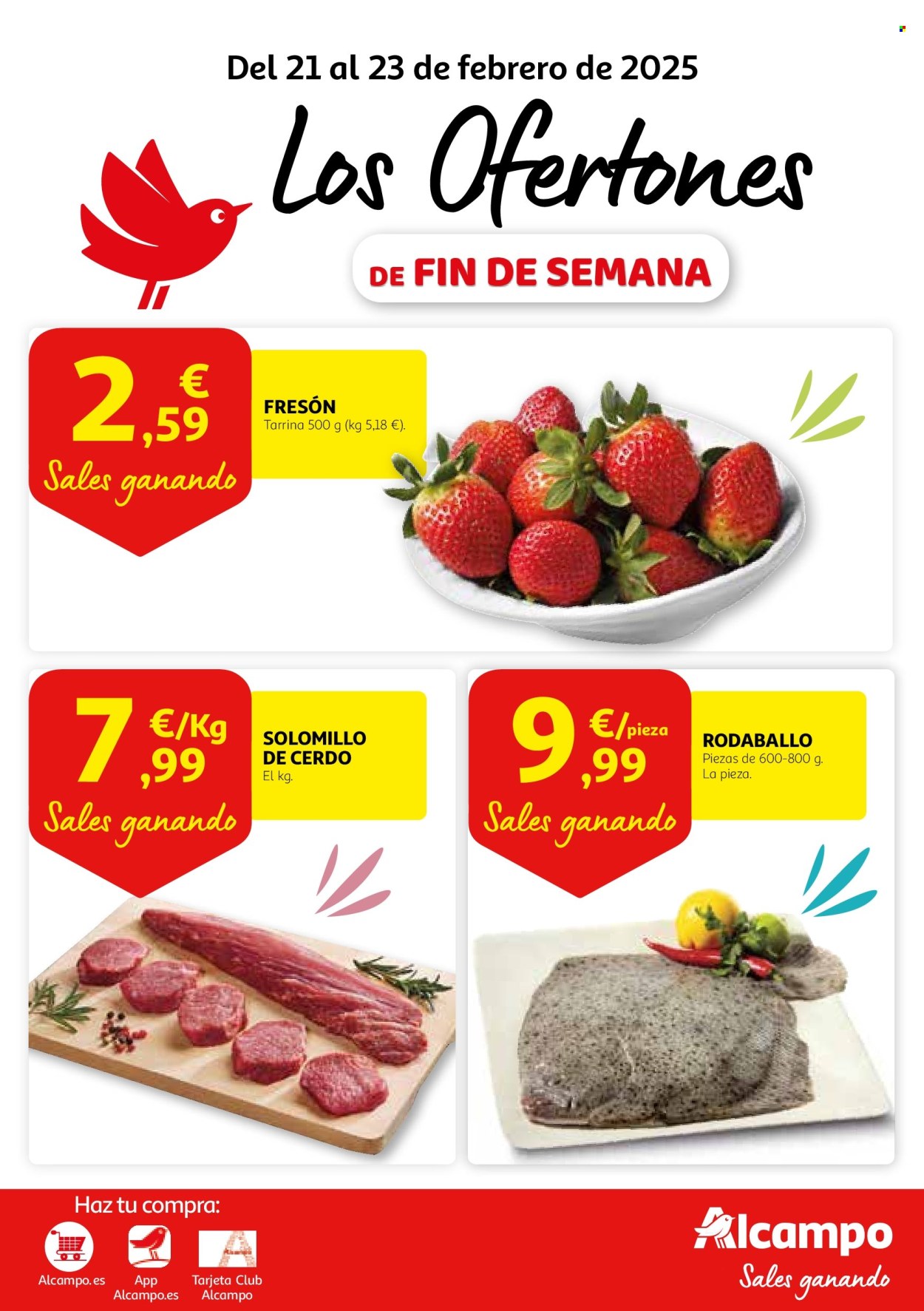 Folleto Alcampo - 21/02/25 - 23/02/25. Página 1