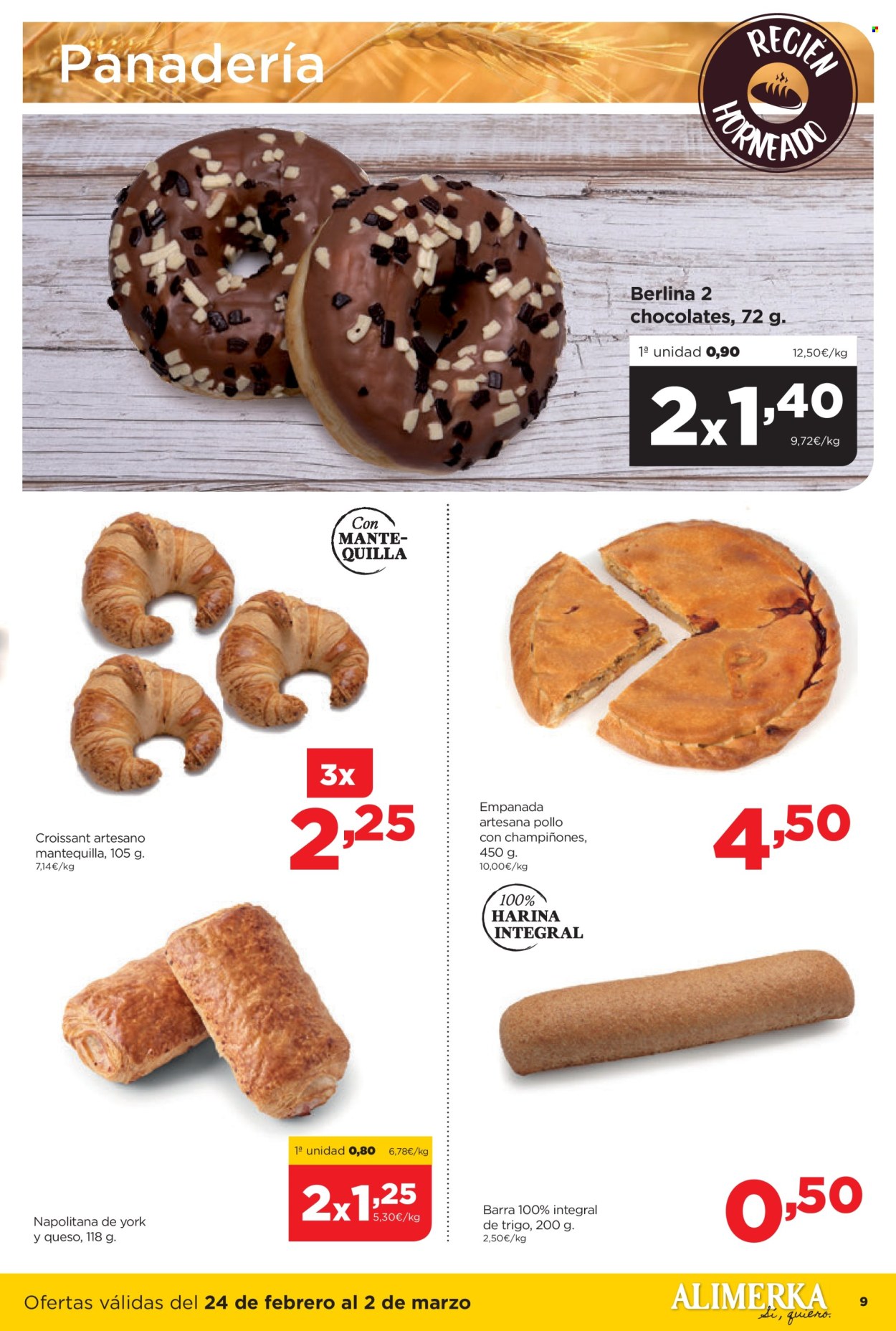 Folleto Alimerka - 24/02/25 - 02/03/25. Página 9