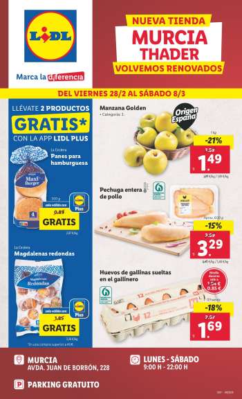 Folleto actual Lidl - 28/02/25 - 08/03/25.