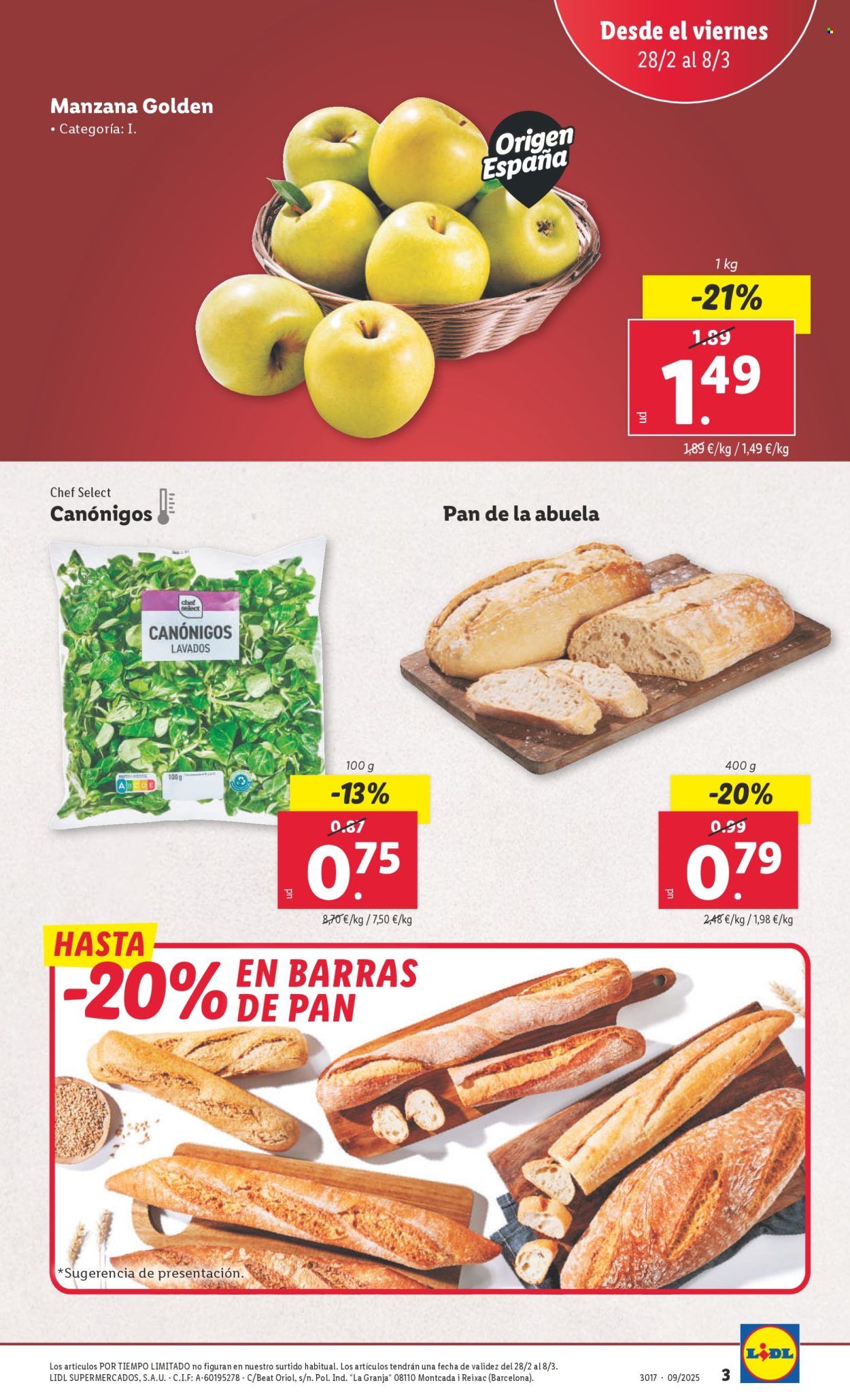 Folleto Lidl - 28/02/25 - 08/03/25. Página 3